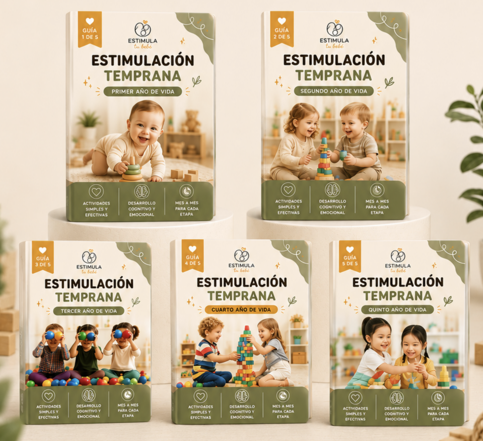 Las 5 guías de Estimulación Temprana